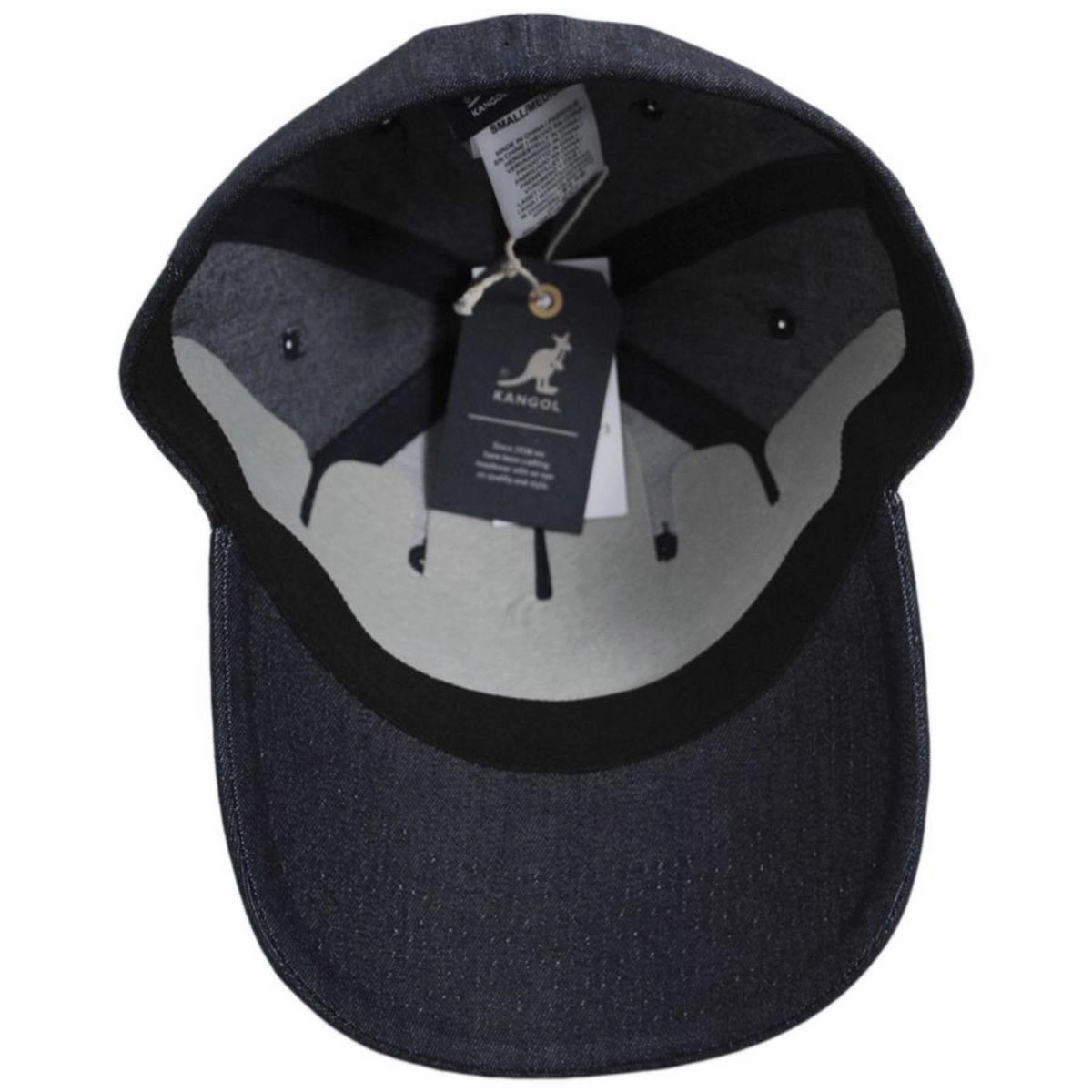 Logo Denim Flexfit Fitted Baseball Cap