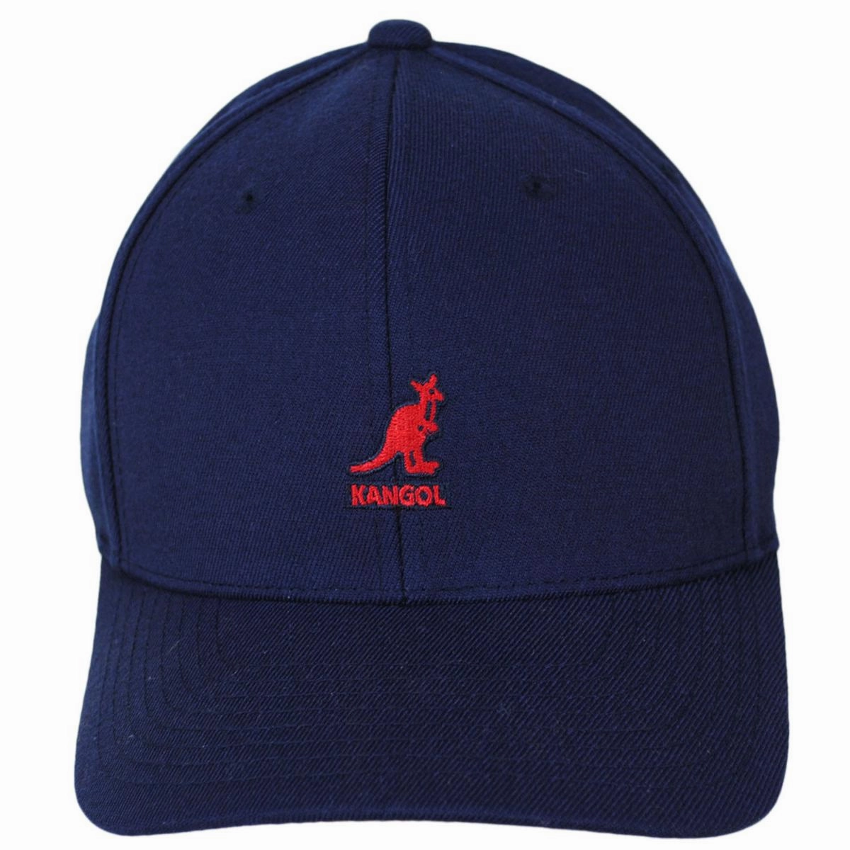 Logo Wool Flexfit Fitted Baseball Cap