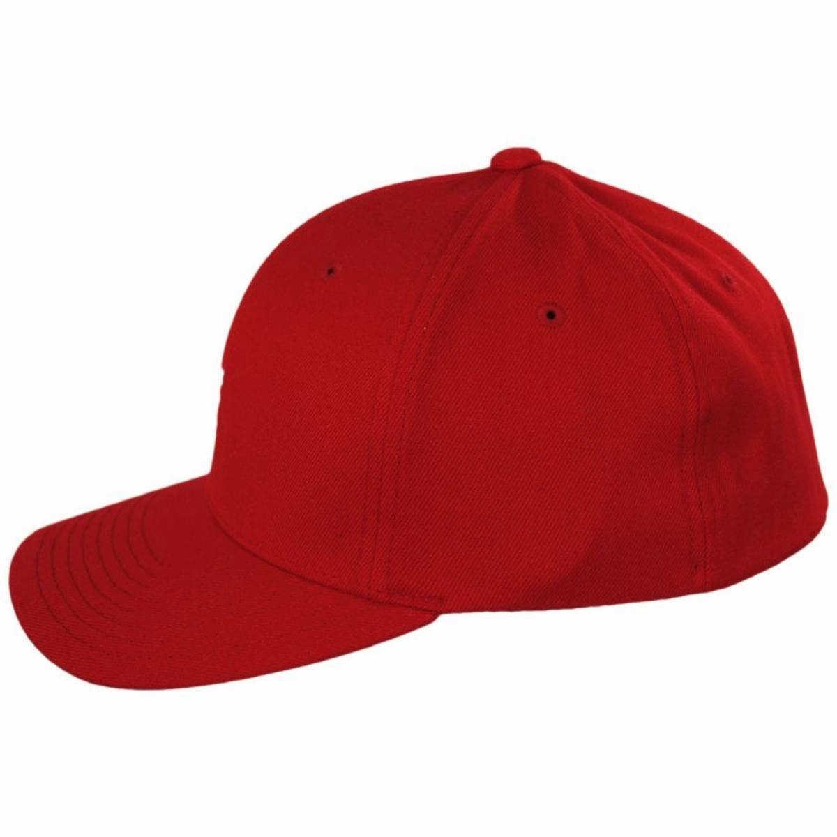 Logo Wool Flexfit Fitted Baseball Cap