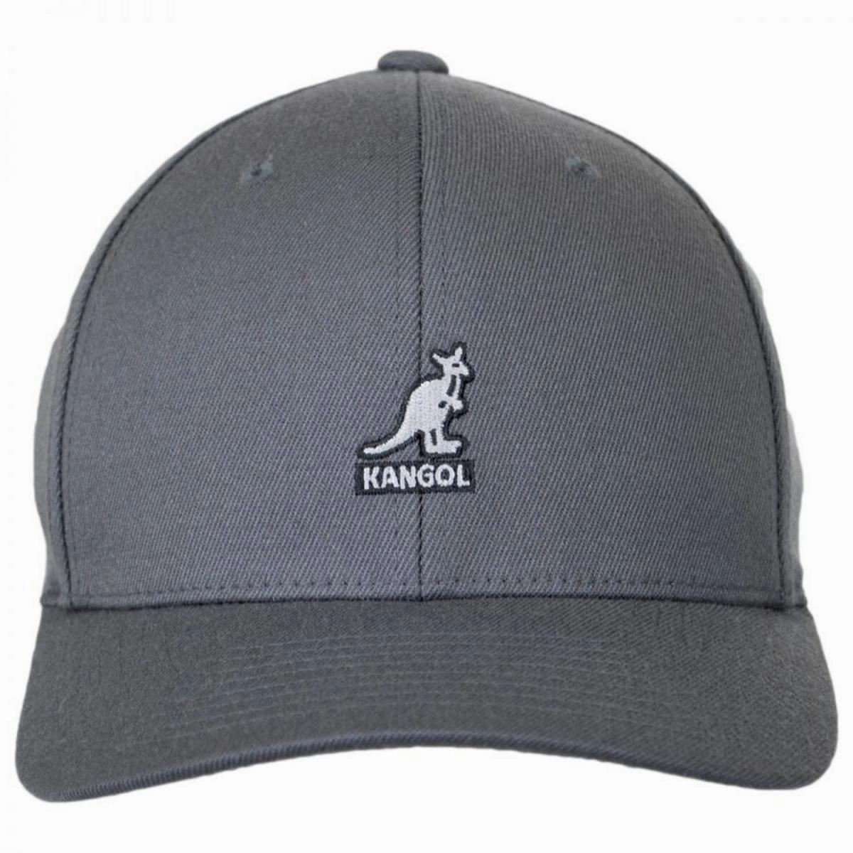 Logo Wool Flexfit Fitted Baseball Cap