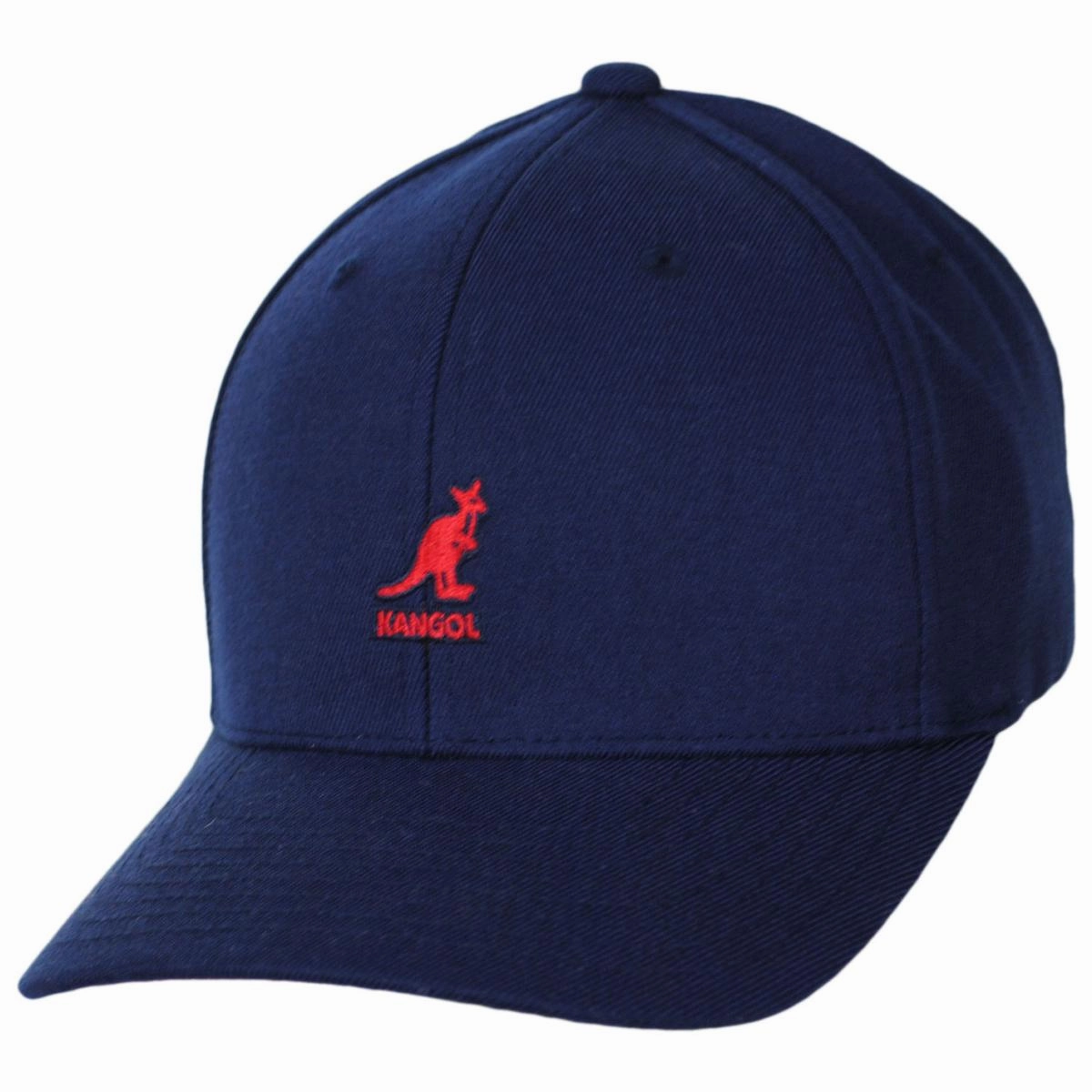 Logo Wool Flexfit Fitted Baseball Cap