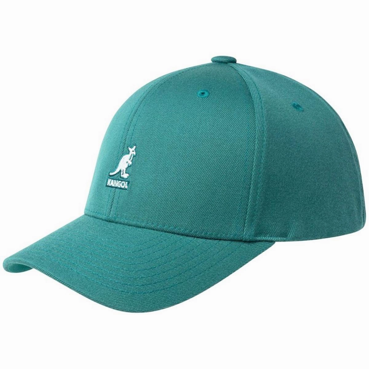 Logo Wool Flexfit Fitted Baseball Cap