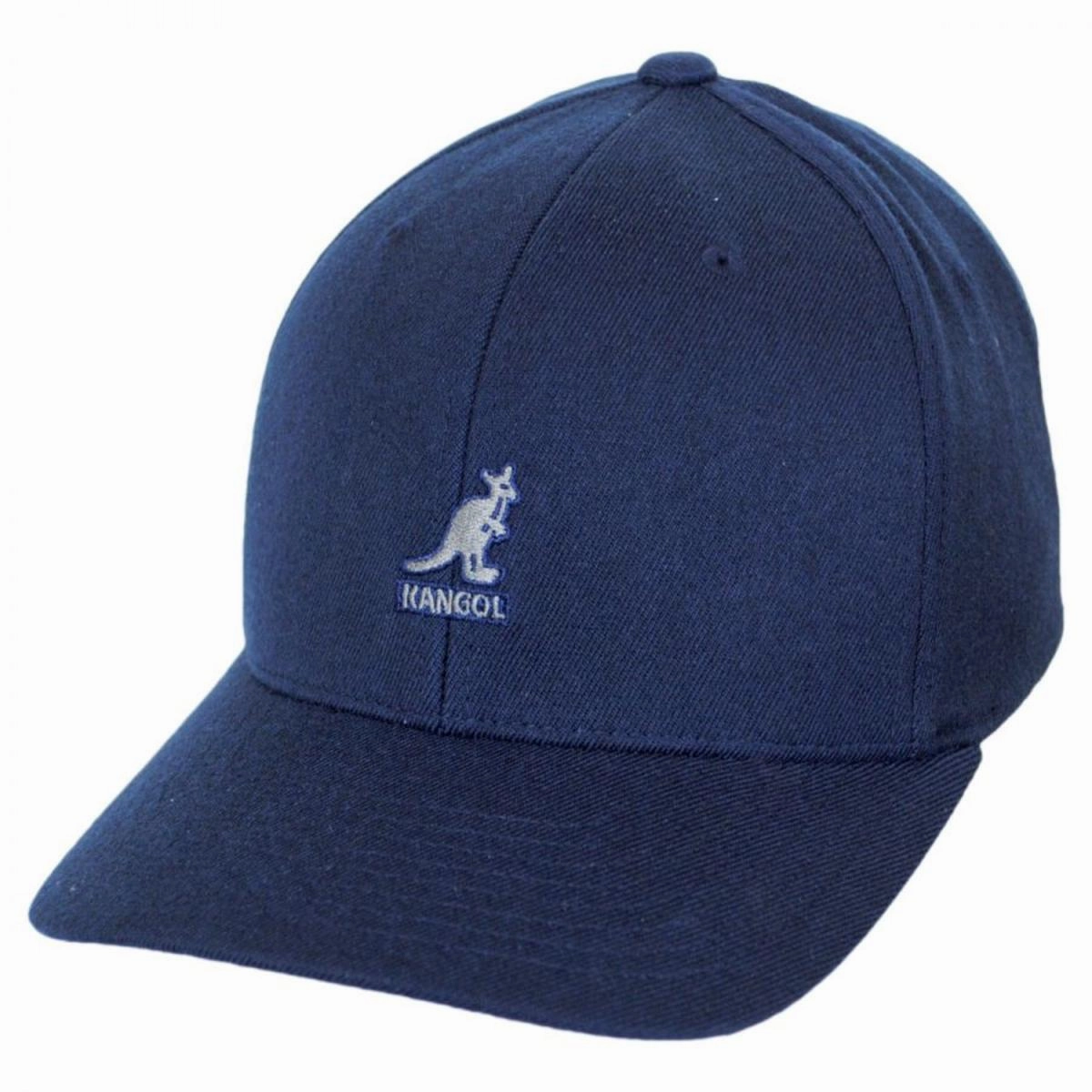 Logo Wool Flexfit Fitted Baseball Cap