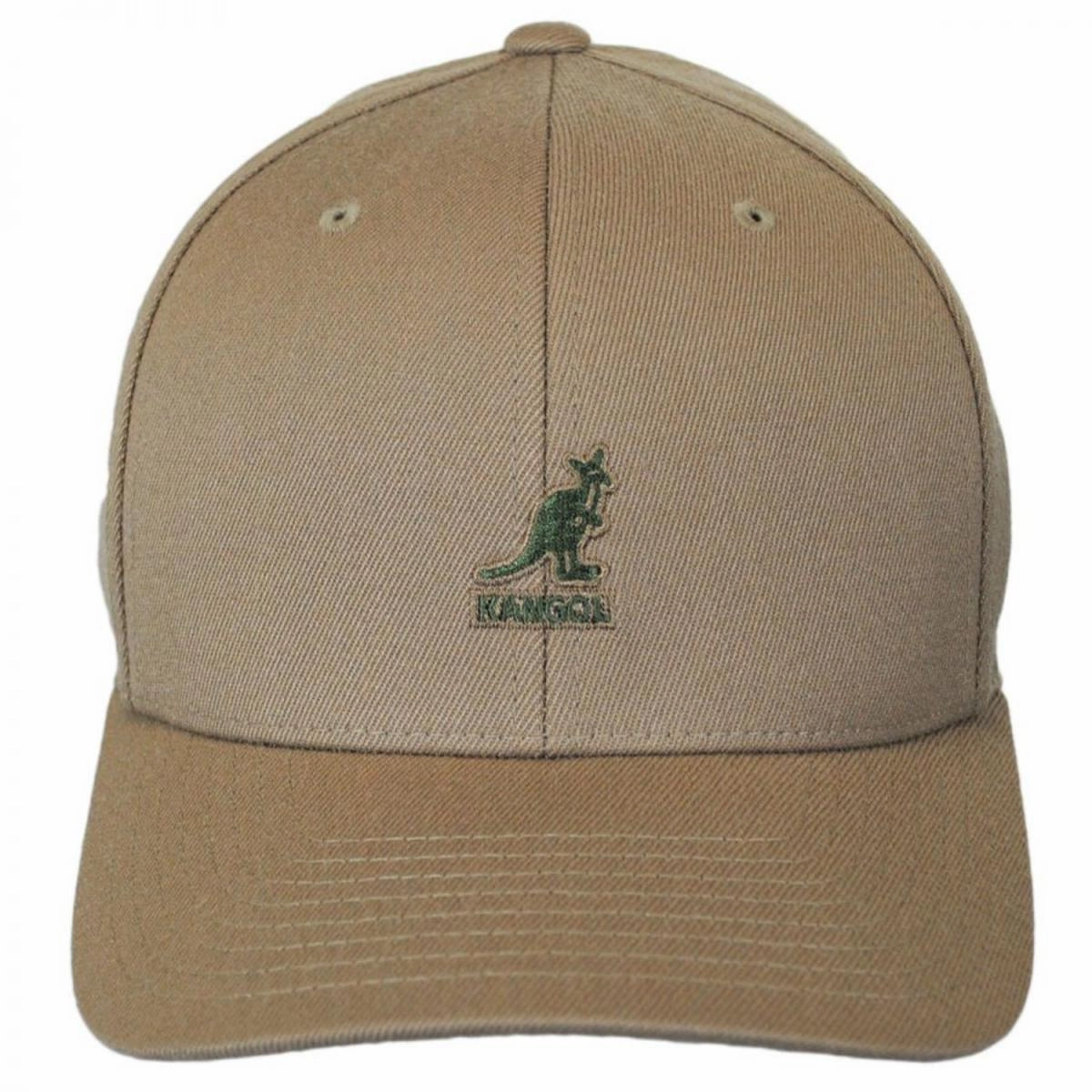 Logo Wool Flexfit Fitted Baseball Cap