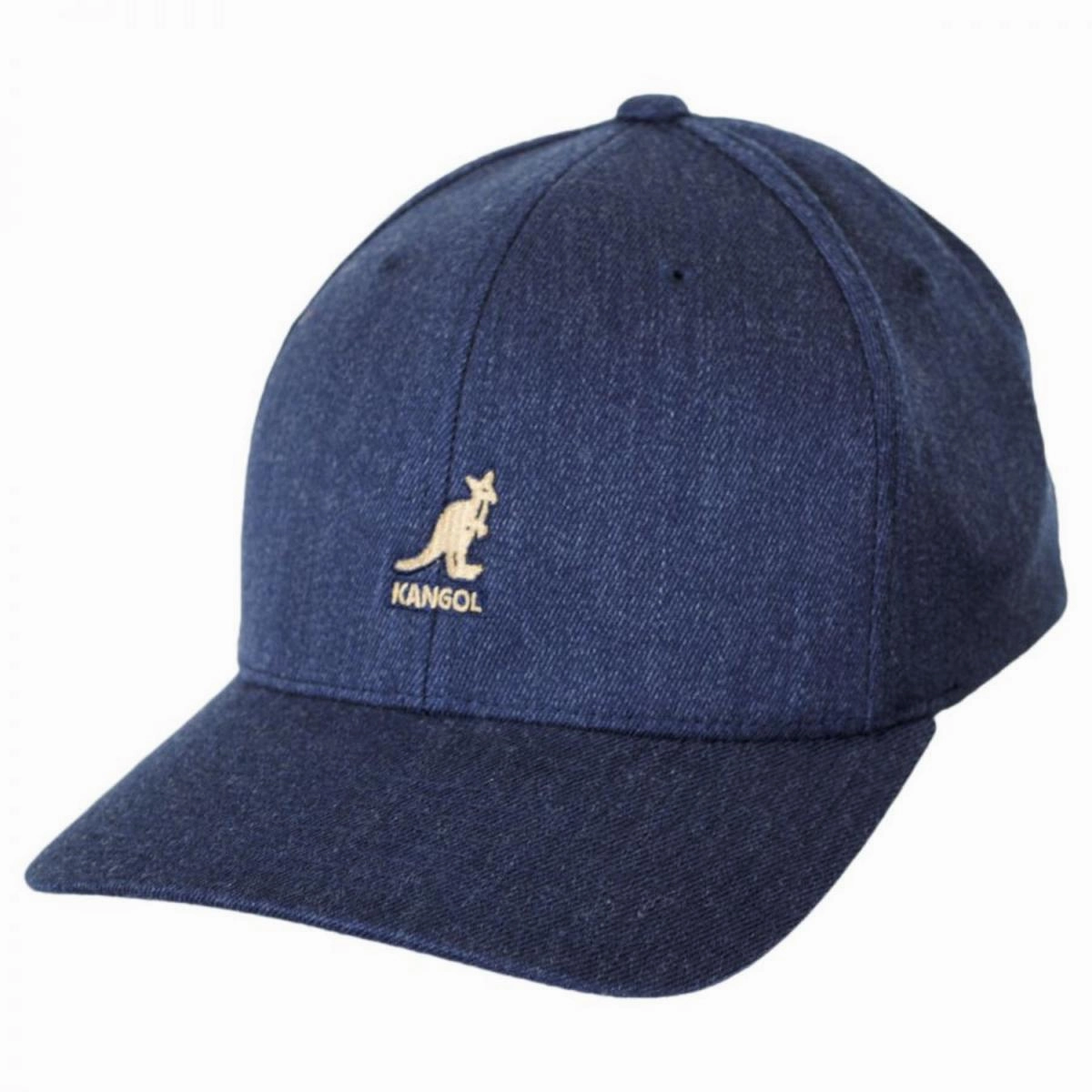 Logo Wool Flexfit Fitted Baseball Cap