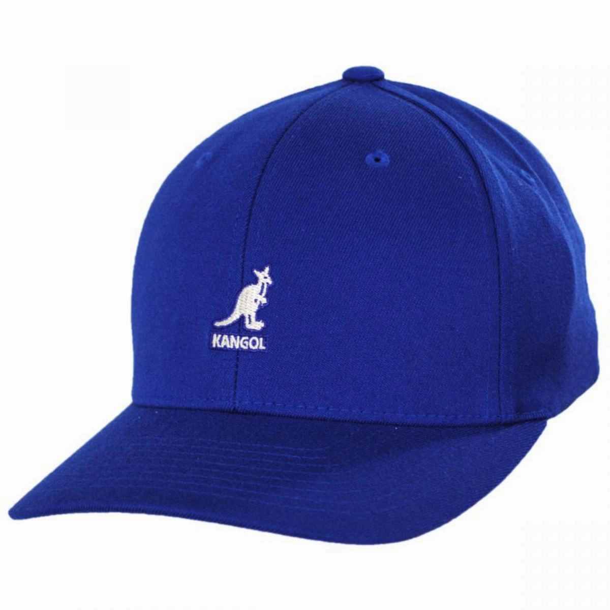 Logo Wool Flexfit Fitted Baseball Cap