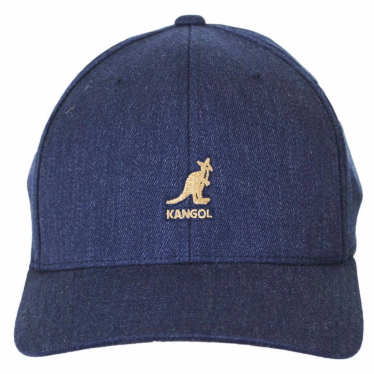 Logo Wool Flexfit Fitted Baseball Cap