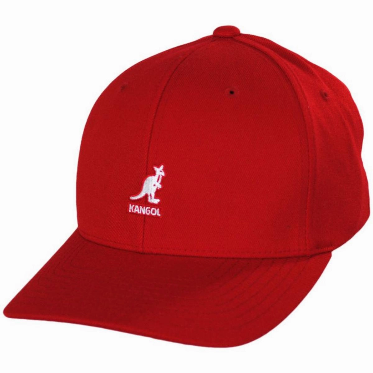 Logo Wool Flexfit Fitted Baseball Cap
