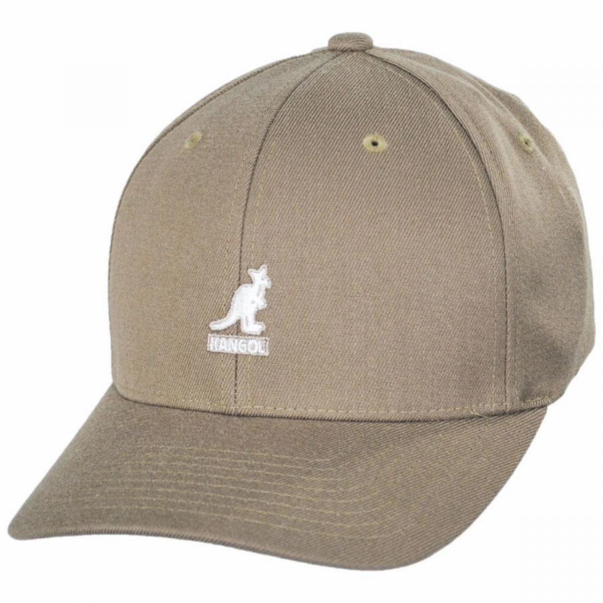 Logo Wool Flexfit Fitted Baseball Cap