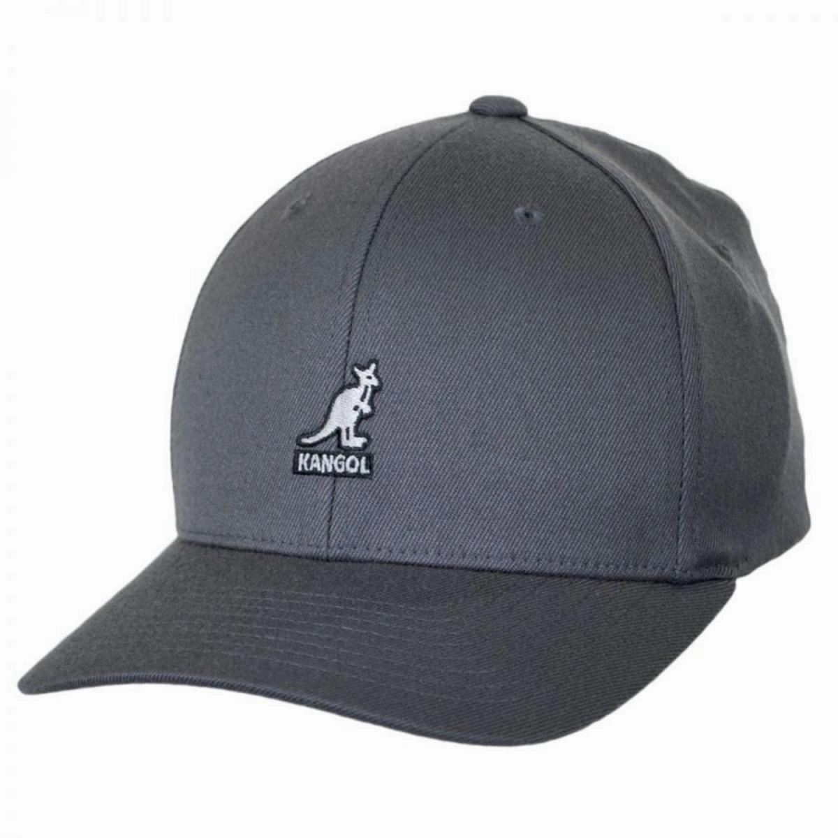 Logo Wool Flexfit Fitted Baseball Cap