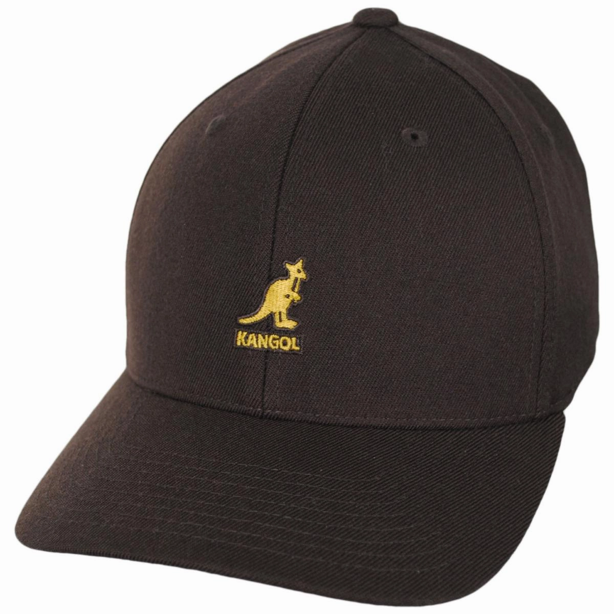 Logo Wool Flexfit Fitted Baseball Cap