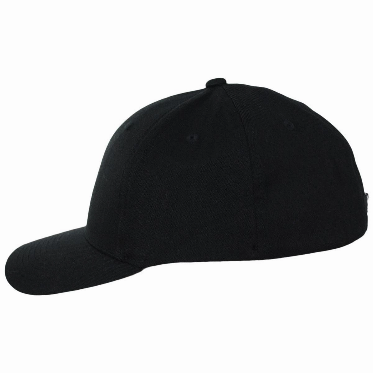 Logo Wool Flexfit Fitted Baseball Cap