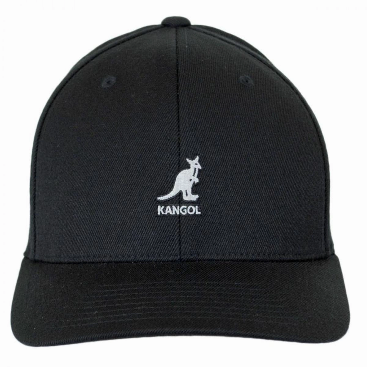 Logo Wool Flexfit Fitted Baseball Cap