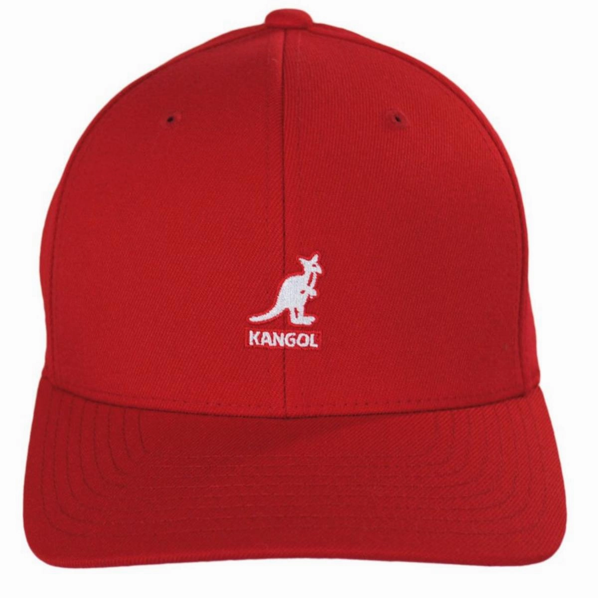 Logo Wool Flexfit Fitted Baseball Cap