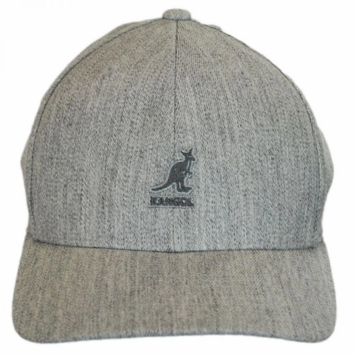 Logo Wool Flexfit Fitted Baseball Cap