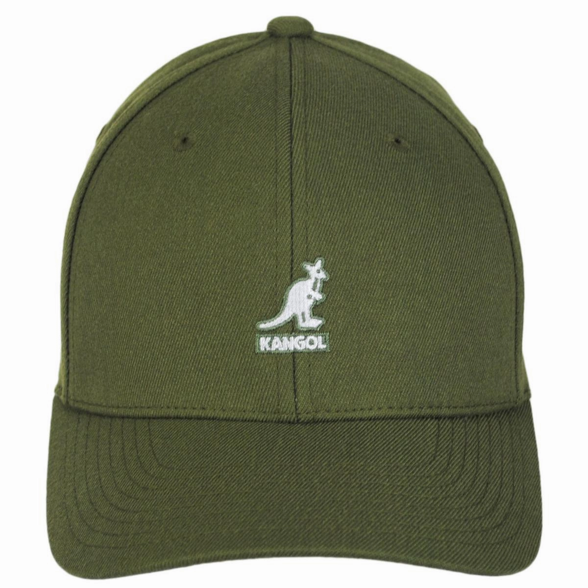 Logo Wool Flexfit Fitted Baseball Cap