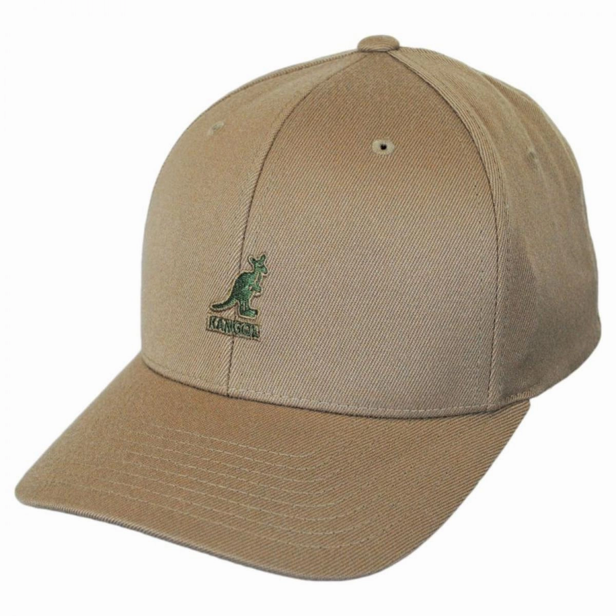 Logo Wool Flexfit Fitted Baseball Cap
