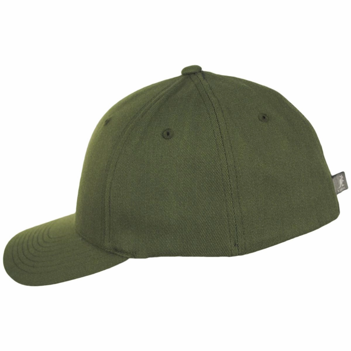 Logo Wool Flexfit Fitted Baseball Cap