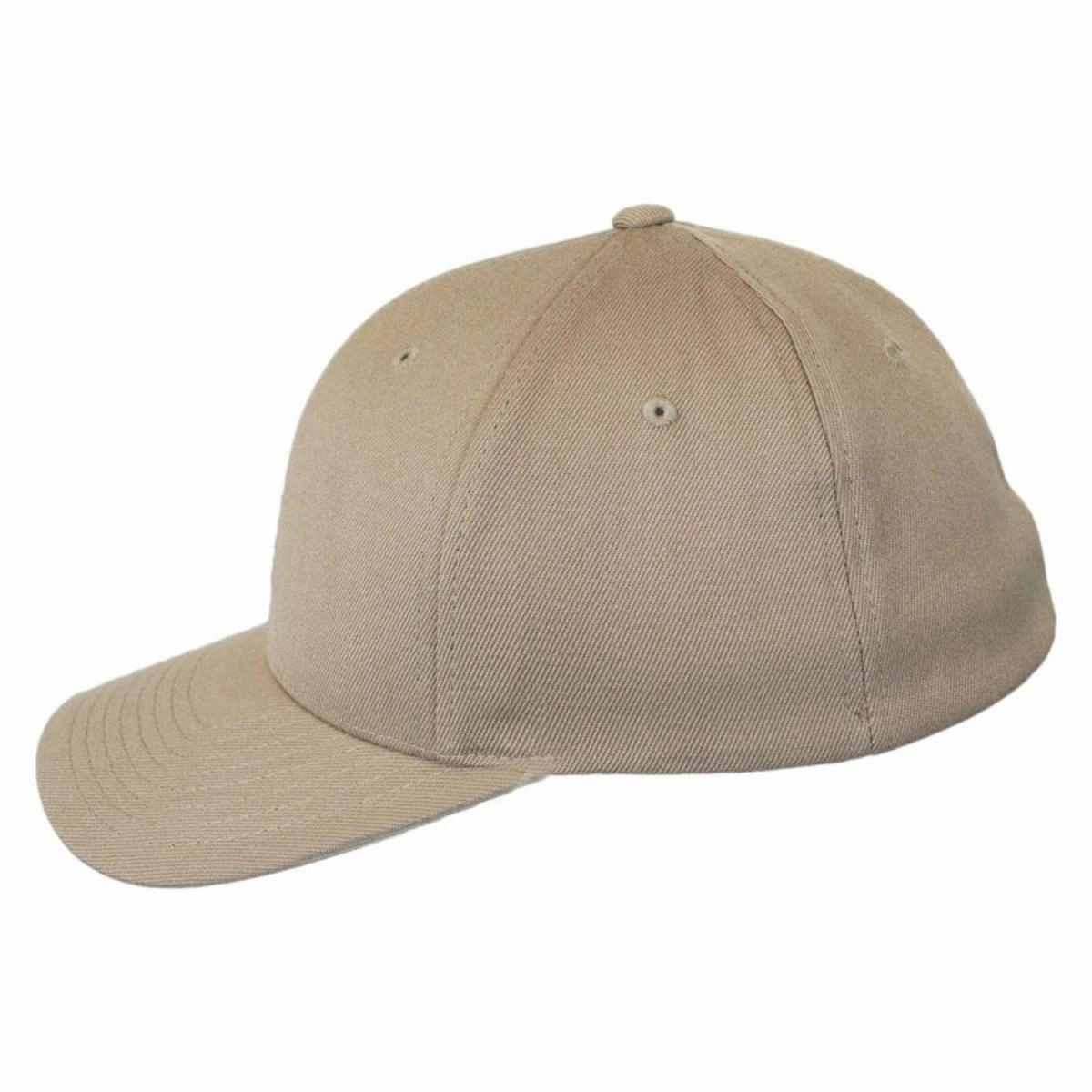 Logo Wool Flexfit Fitted Baseball Cap