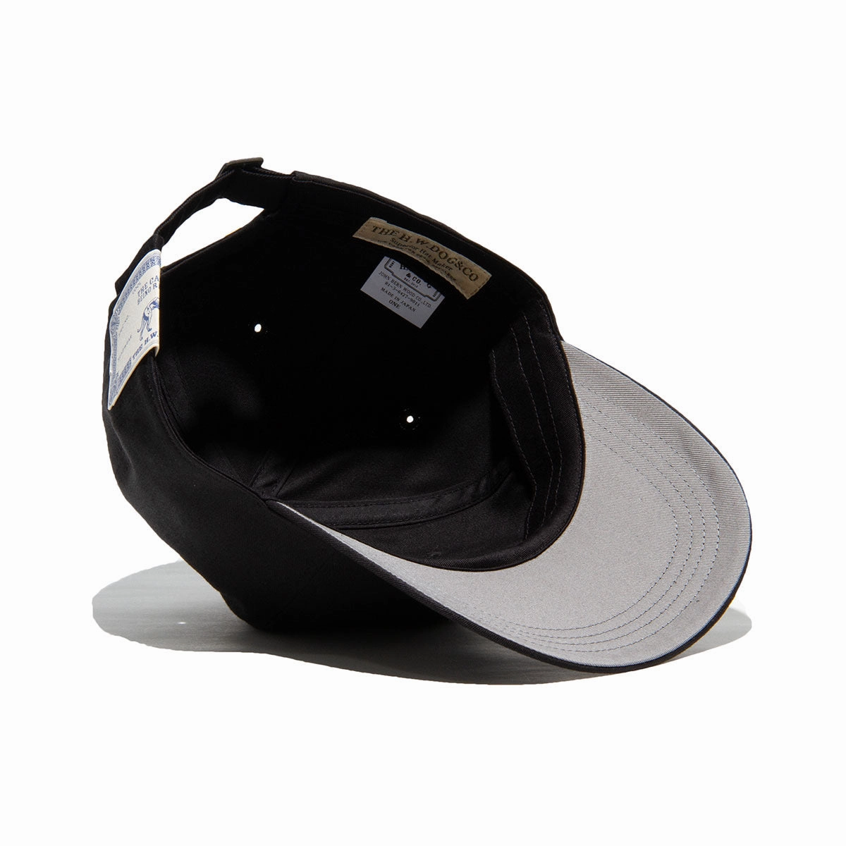 LONG BELTED CAP - Black