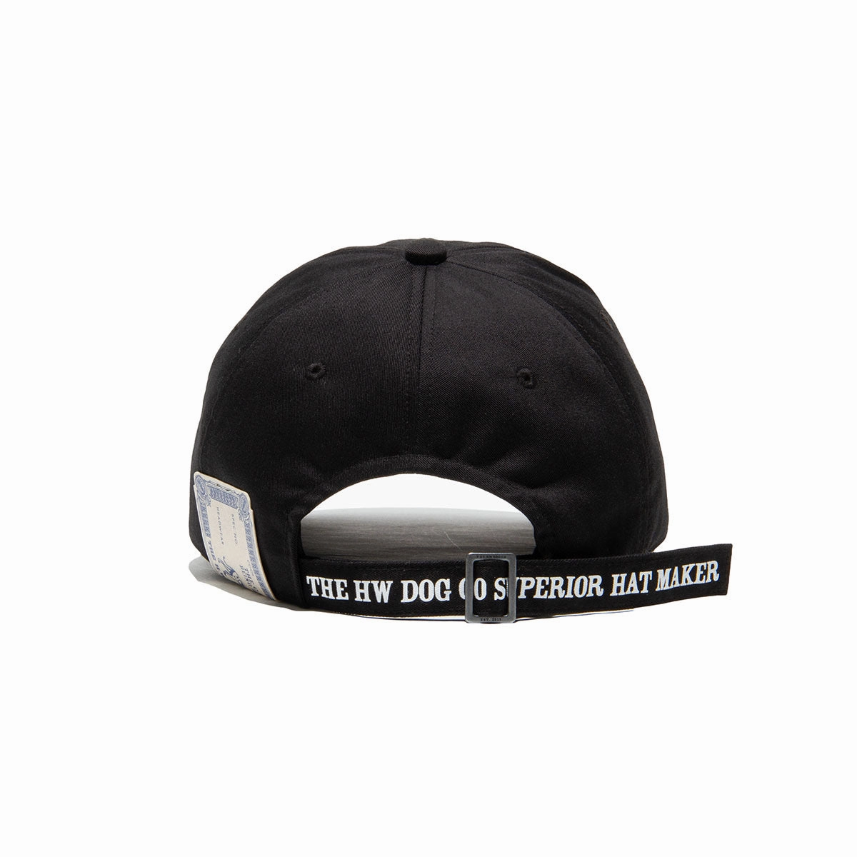 LONG BELTED CAP - Black