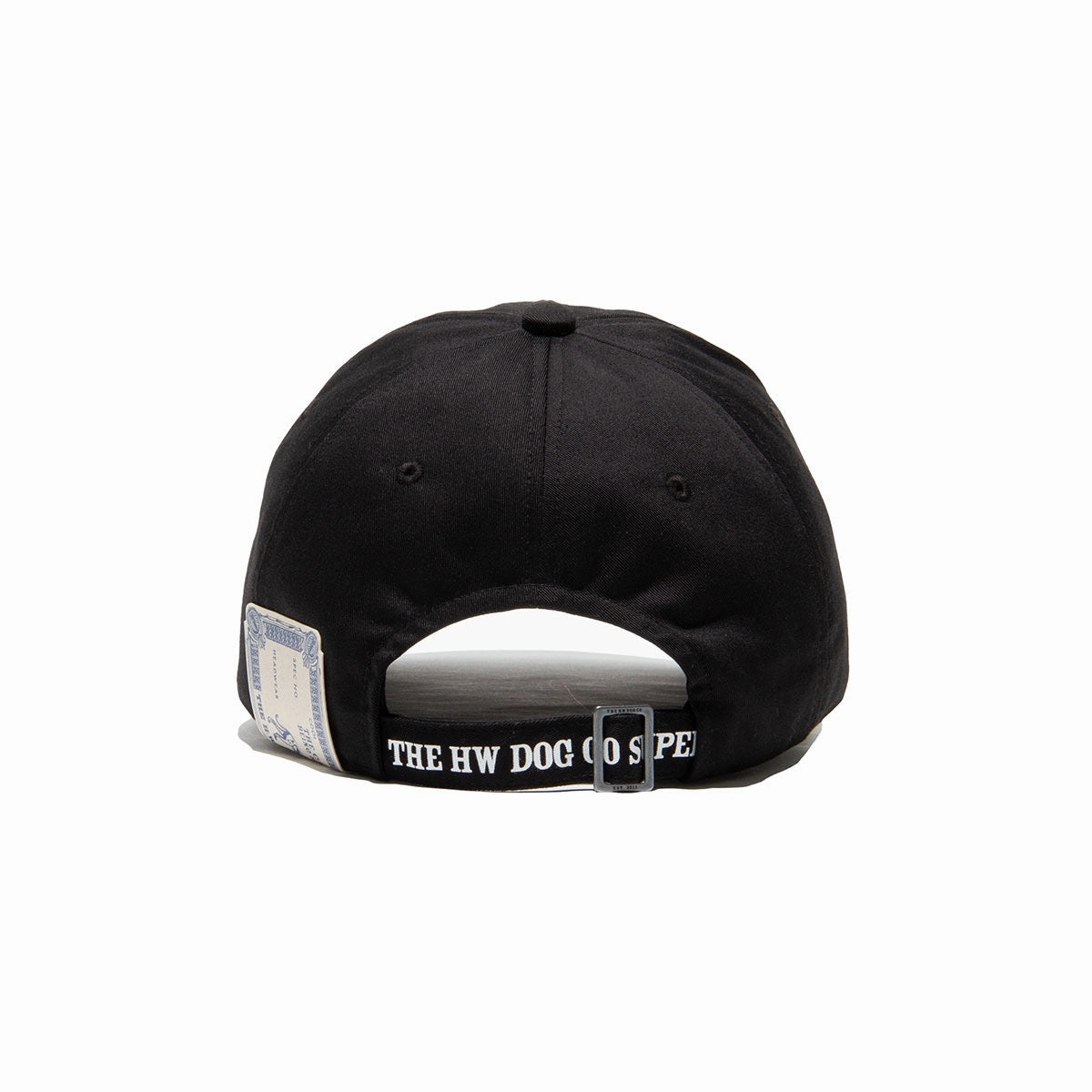 LONG BELTED CAP - Black