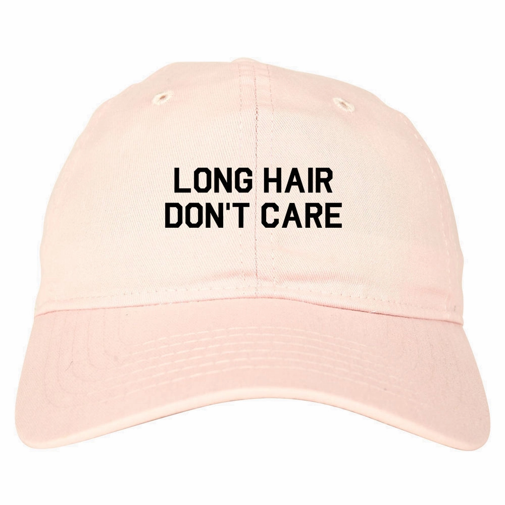 Long Hair Dont Care Mens Dad Hat Baseball Cap