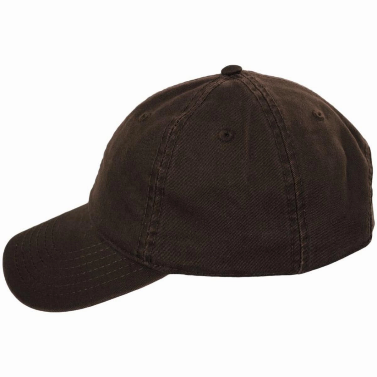 LoPro Washed Cotton Twill Strapback Baseball Cap Dad Hat