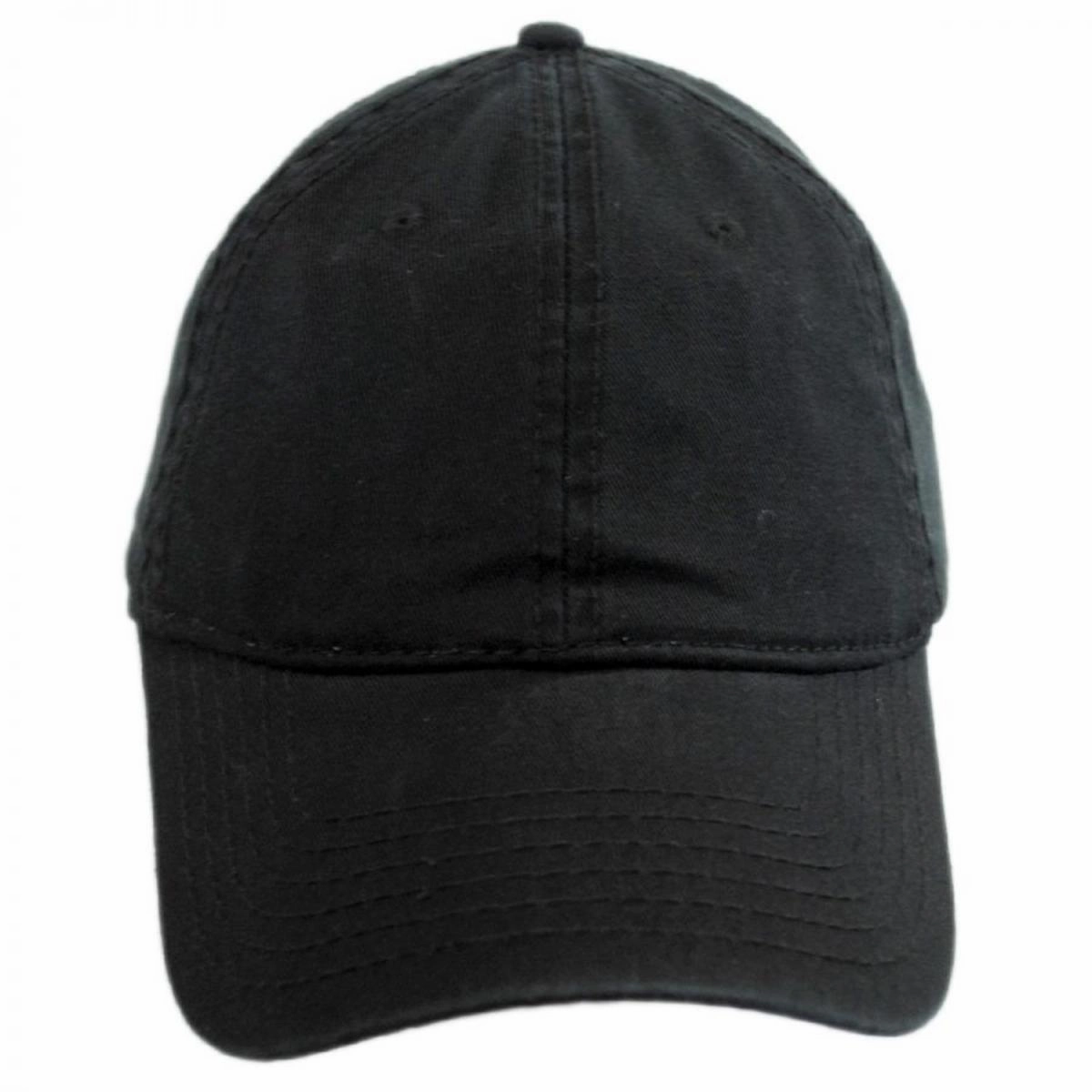 LoPro Washed Cotton Twill Strapback Baseball Cap Dad Hat