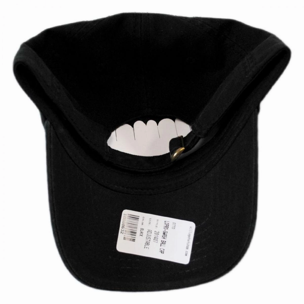 LoPro Washed Cotton Twill Strapback Baseball Cap Dad Hat