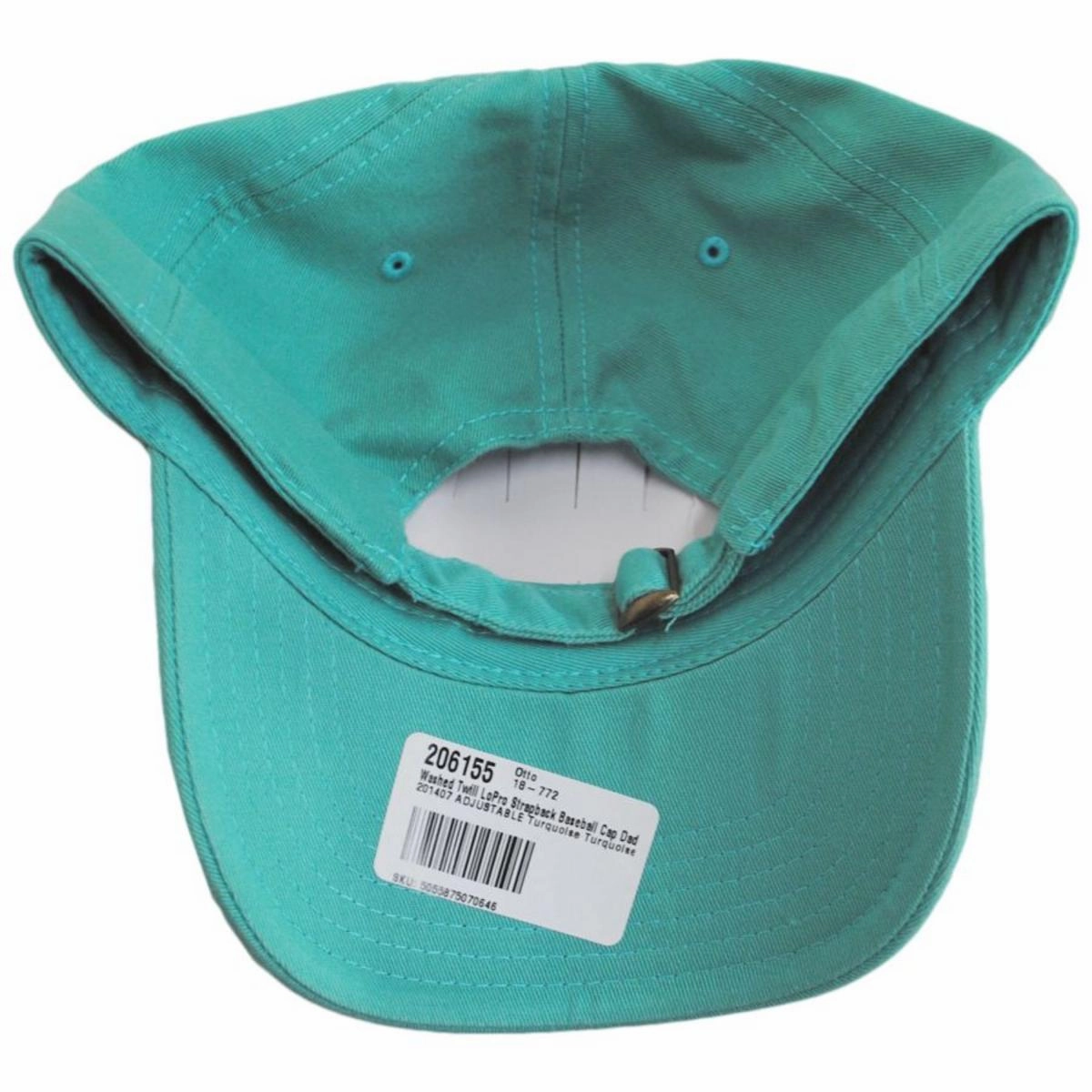 LoPro Washed Cotton Twill Strapback Baseball Cap Dad Hat