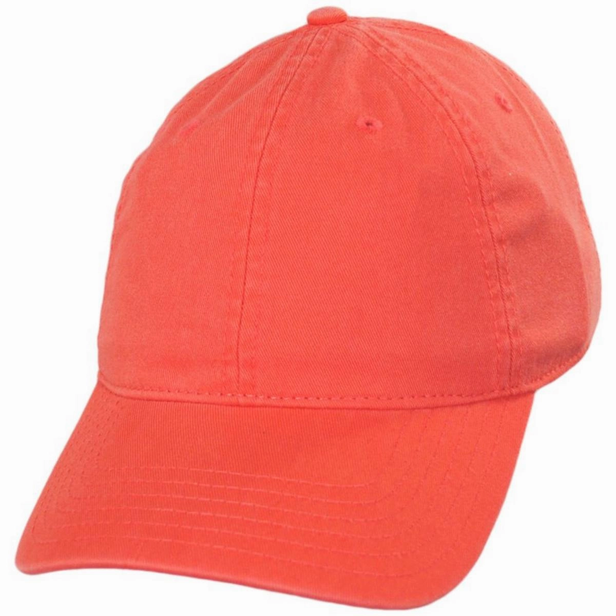 LoPro Washed Cotton Twill Strapback Baseball Cap Dad Hat