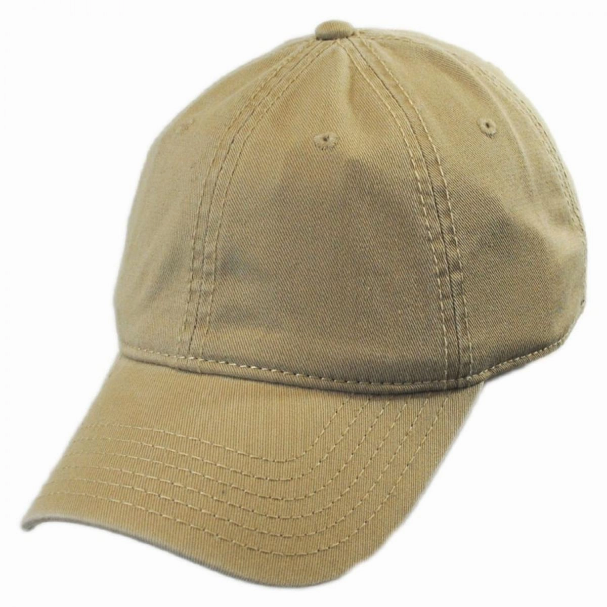 LoPro Washed Cotton Twill Strapback Baseball Cap Dad Hat