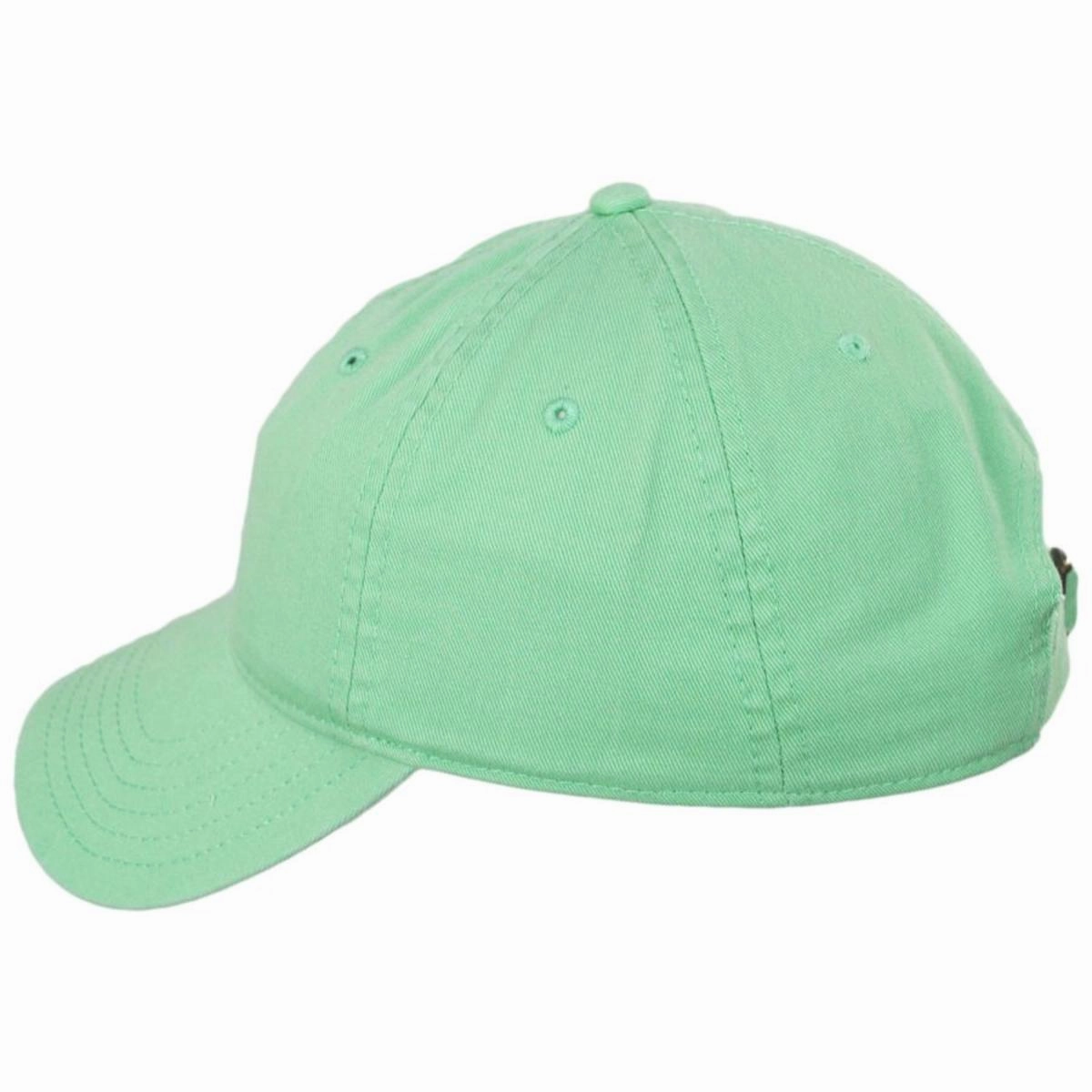 LoPro Washed Cotton Twill Strapback Baseball Cap Dad Hat