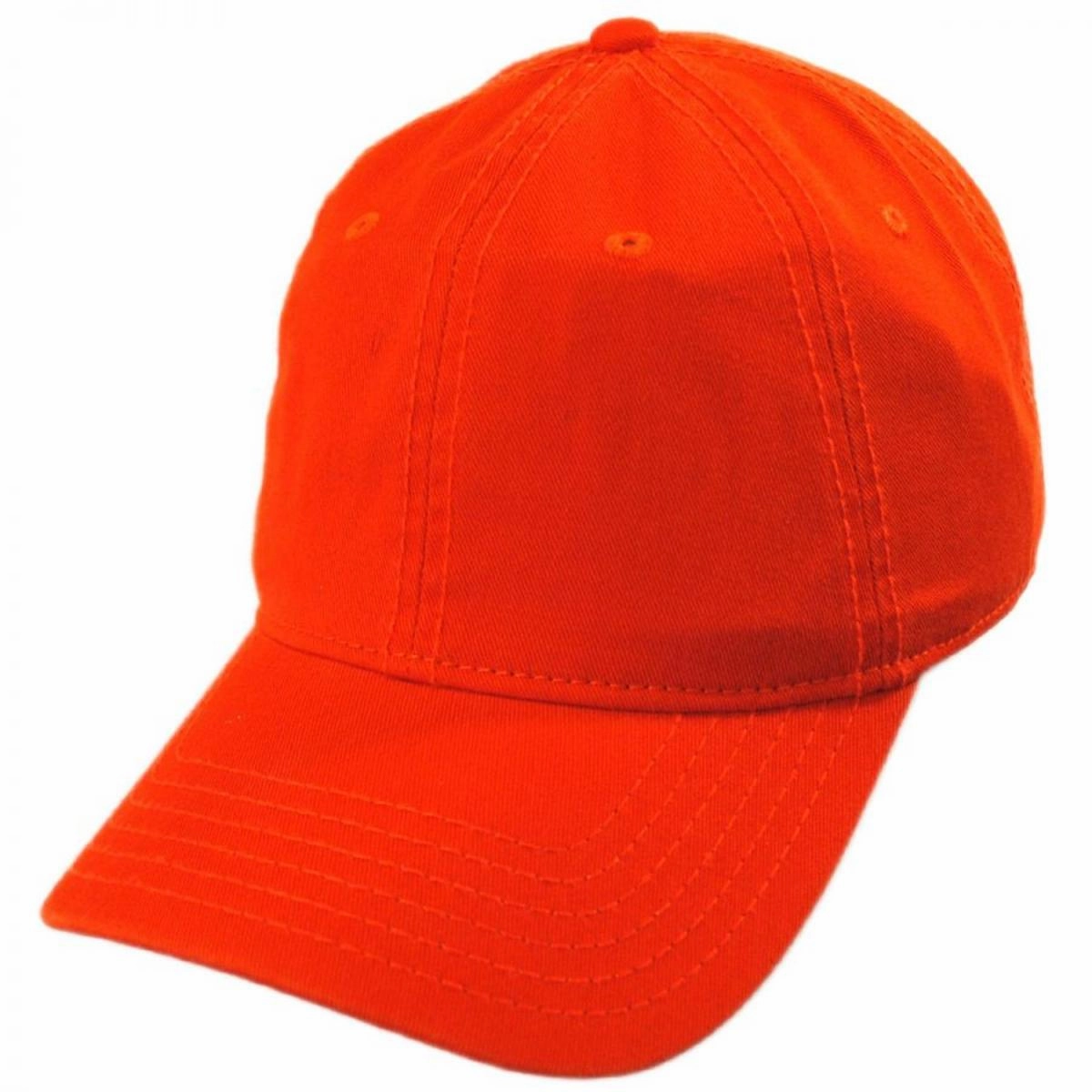 LoPro Washed Cotton Twill Strapback Baseball Cap Dad Hat