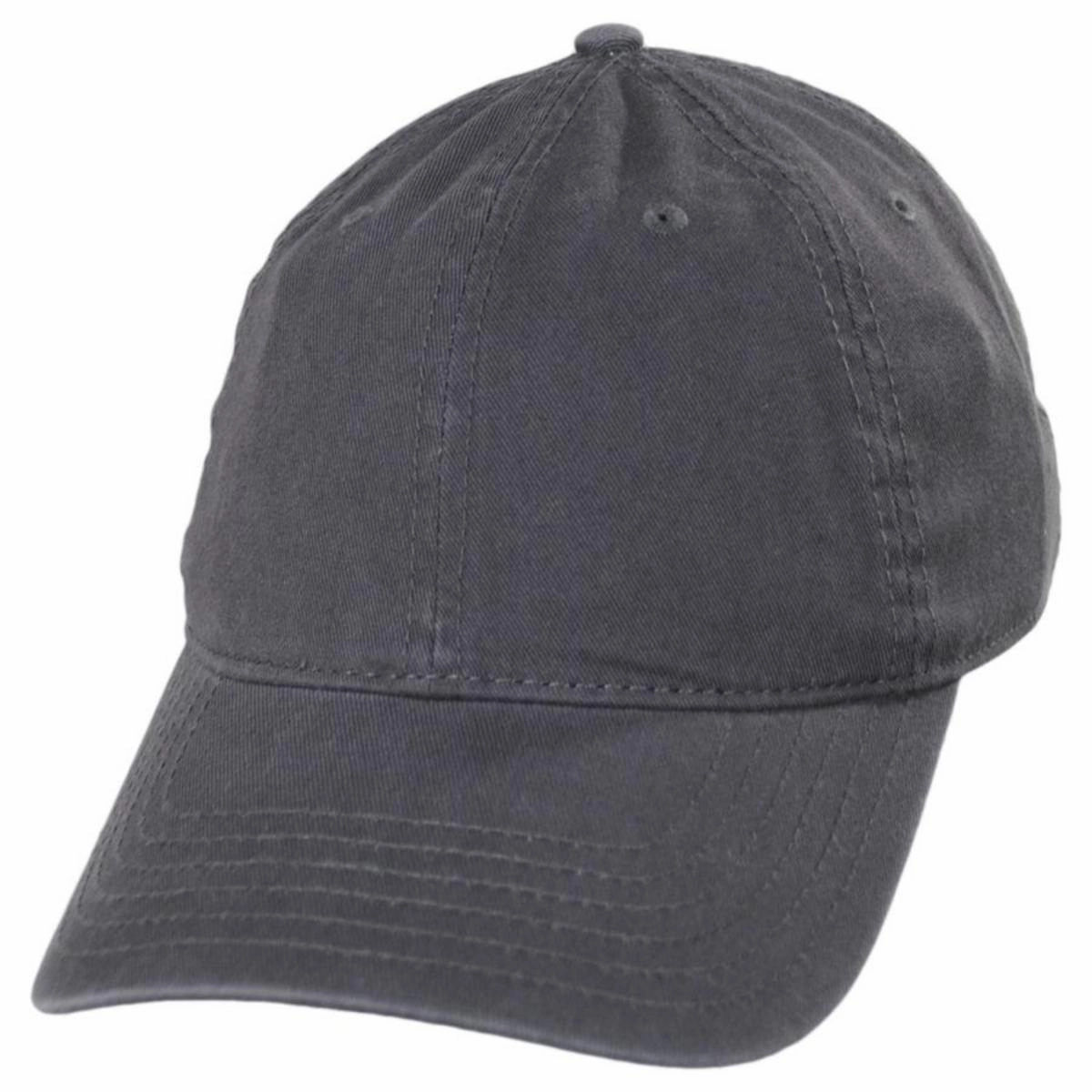 LoPro Washed Cotton Twill Strapback Baseball Cap Dad Hat