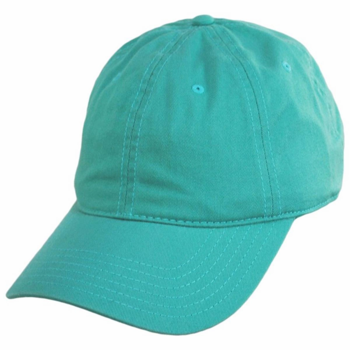 LoPro Washed Cotton Twill Strapback Baseball Cap Dad Hat