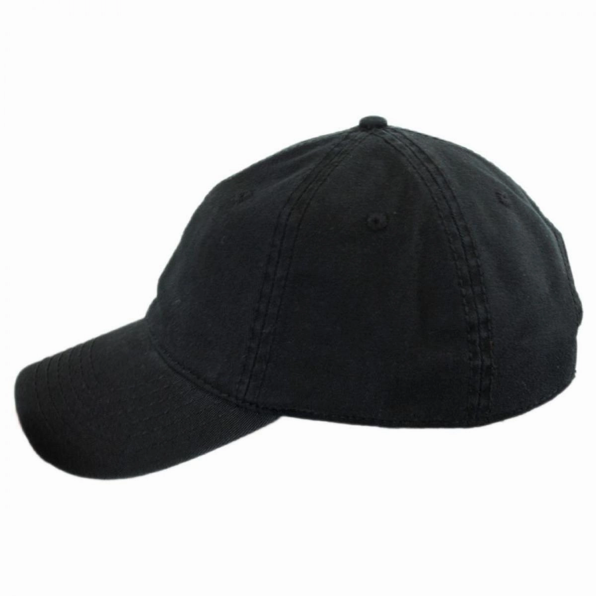 LoPro Washed Cotton Twill Strapback Baseball Cap Dad Hat