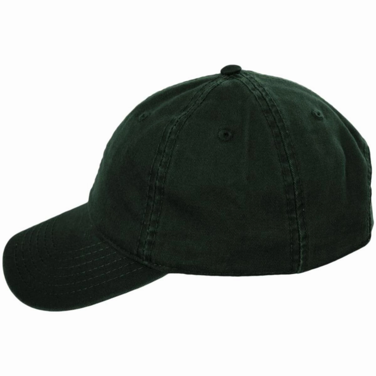 LoPro Washed Cotton Twill Strapback Baseball Cap Dad Hat