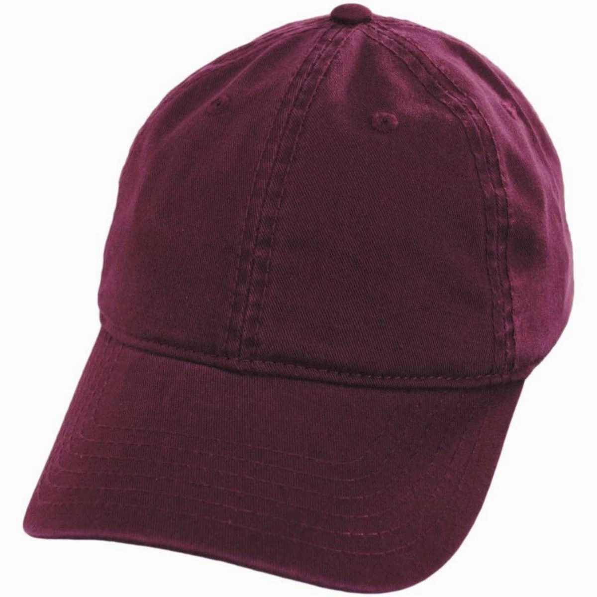 LoPro Washed Cotton Twill Strapback Baseball Cap Dad Hat