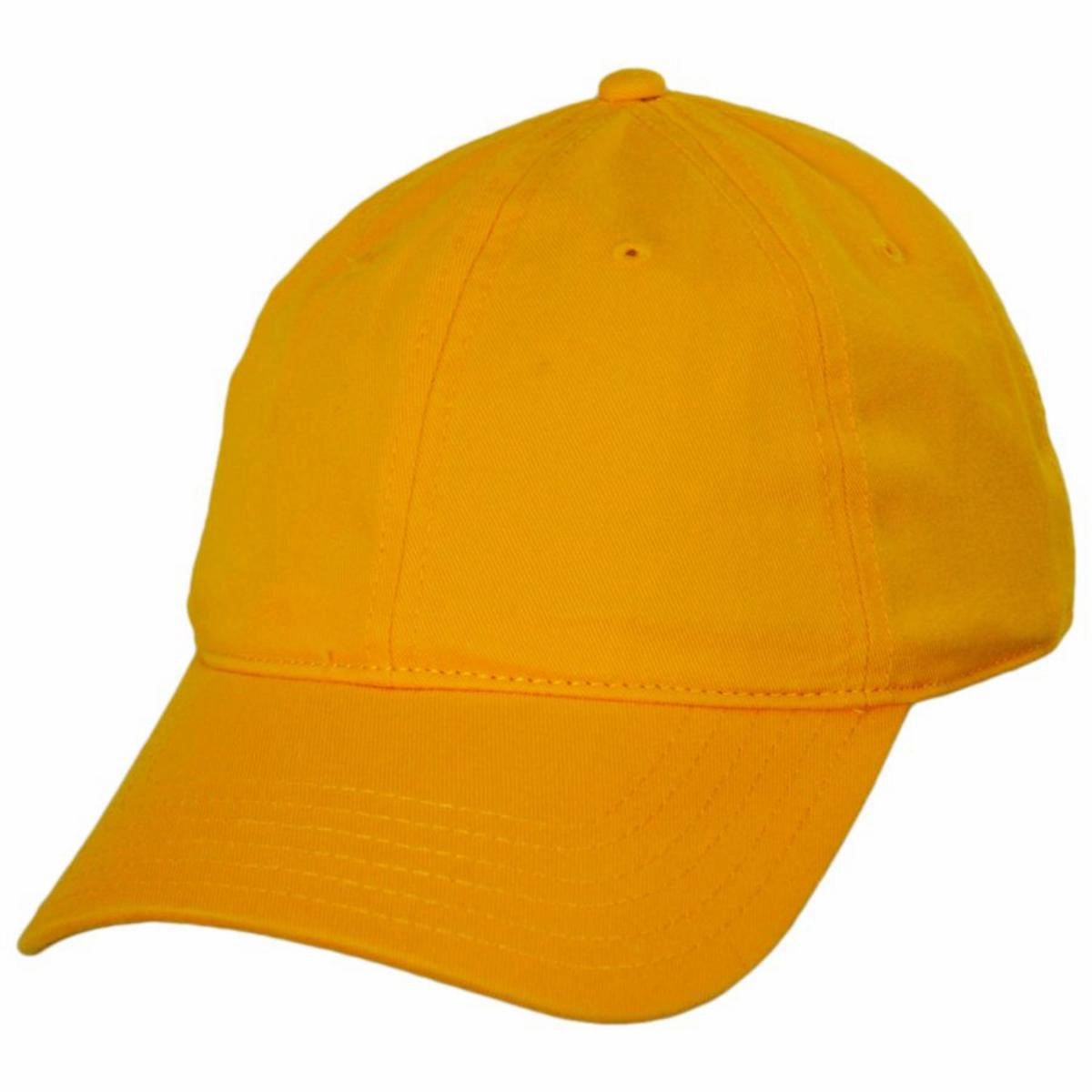 LoPro Washed Cotton Twill Strapback Baseball Cap Dad Hat