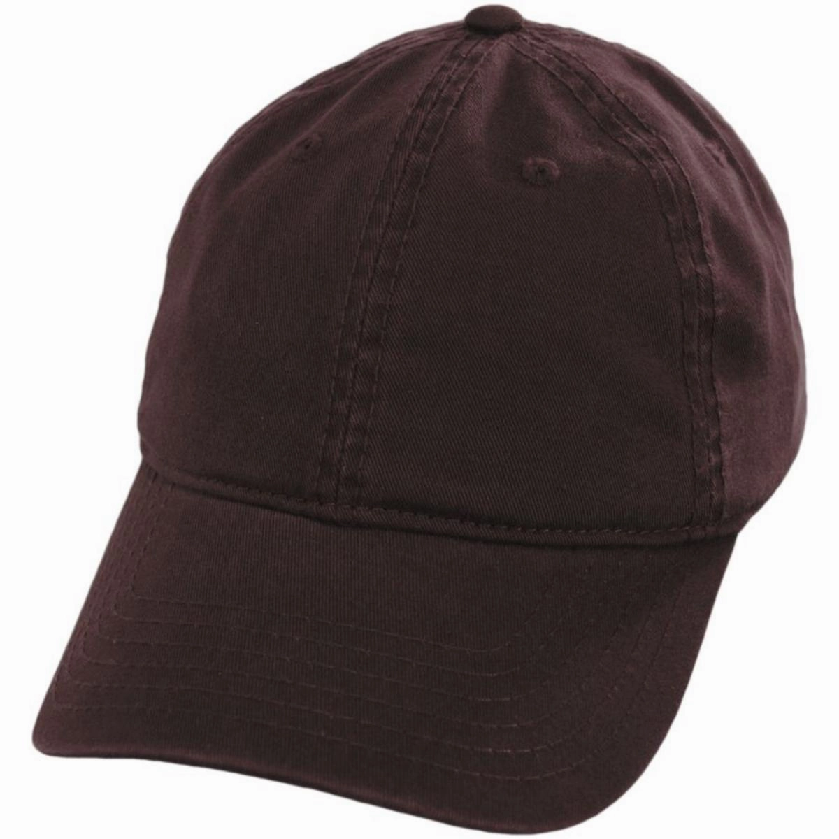 LoPro Washed Cotton Twill Strapback Baseball Cap Dad Hat