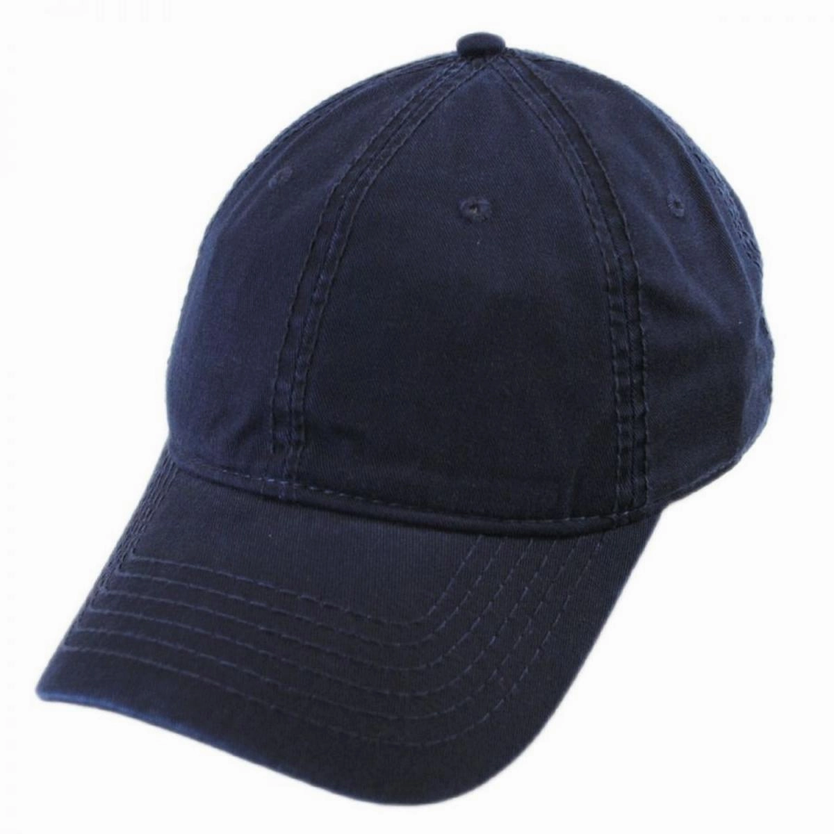 LoPro Washed Cotton Twill Strapback Baseball Cap Dad Hat