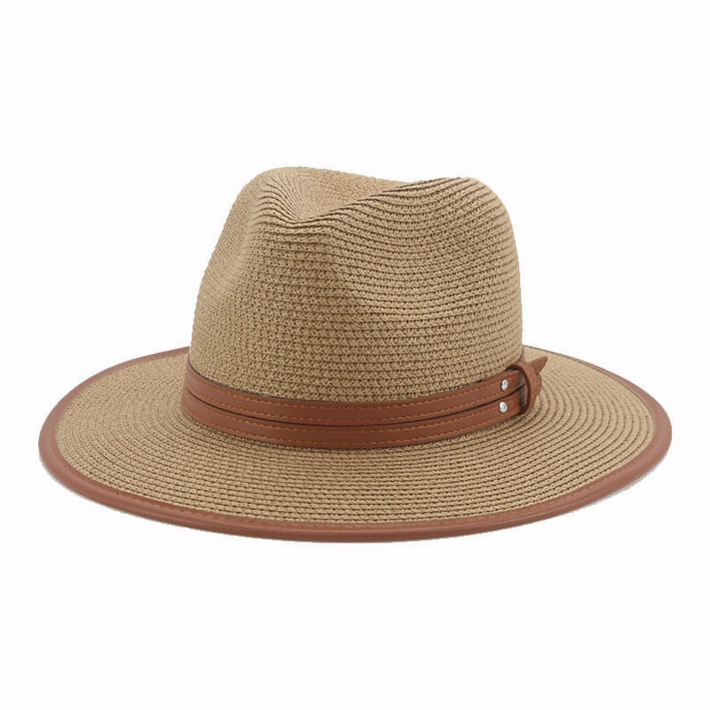 Lorient Summer Straw Fedora Hat