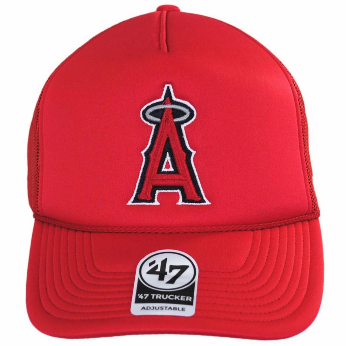 Los Angeles Angels MLB Foam Mesh Trucker Snapback Baseball Cap