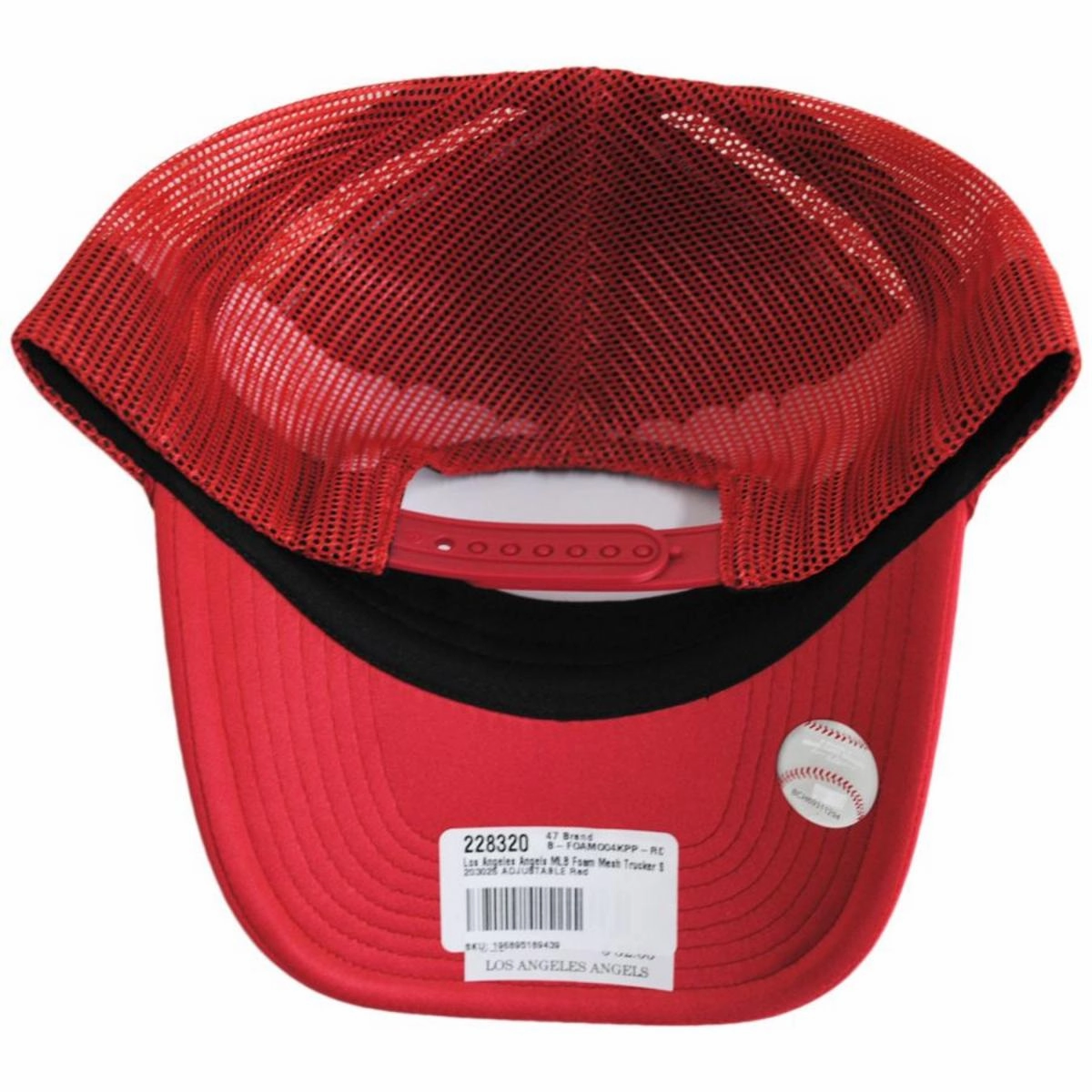 Los Angeles Angels MLB Foam Mesh Trucker Snapback Baseball Cap