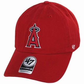 Los Angeles Angels of Anaheim MLB Home Clean Up Strapback Baseball Cap Dad Hat