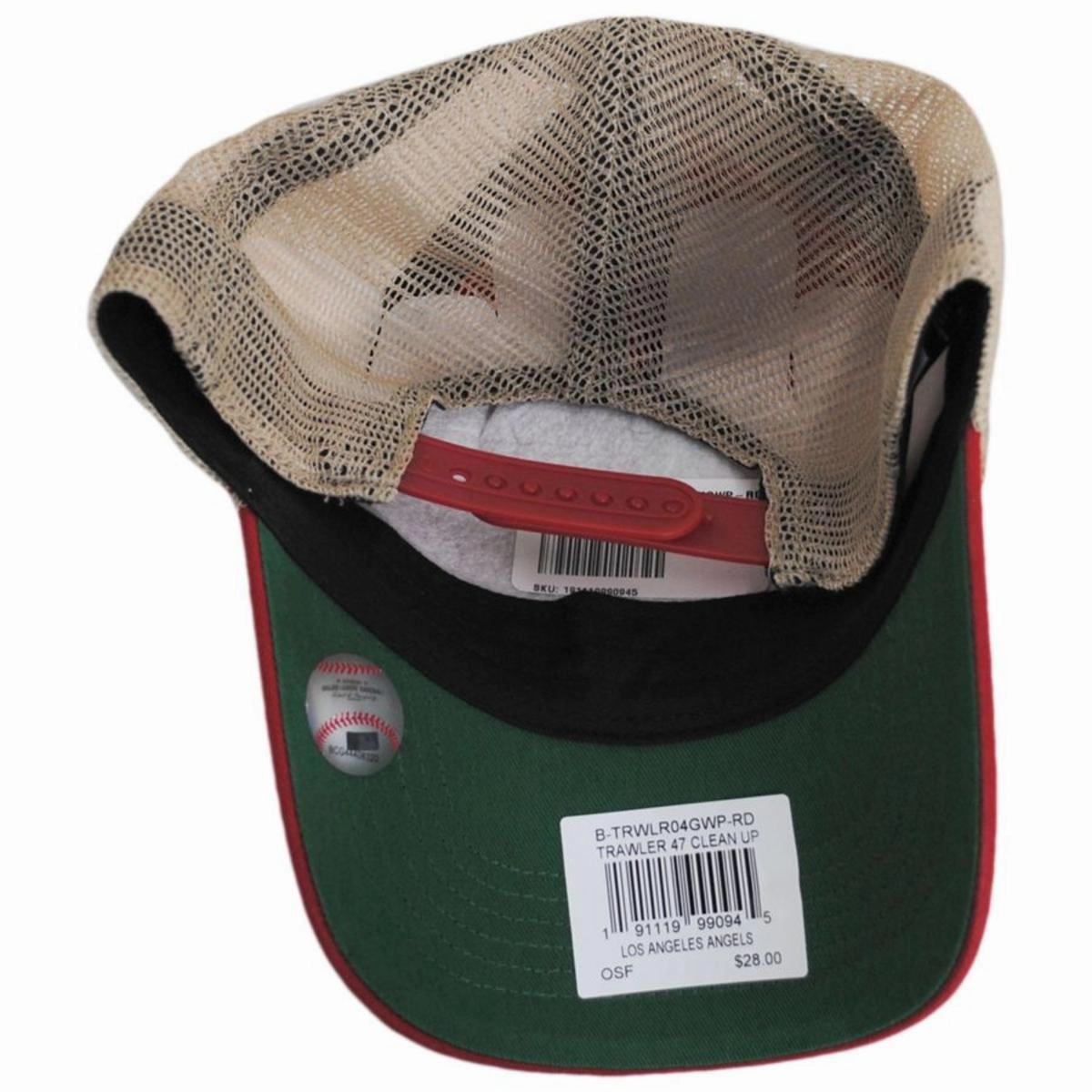 Los Angeles Angels Trawler 47 Mesh Clean Up Baseball Cap