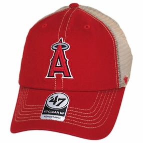 Los Angeles Angels Trawler 47 Mesh Clean Up Baseball Cap