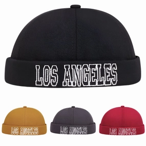 LOS ANGELES Brimless Docker Cap